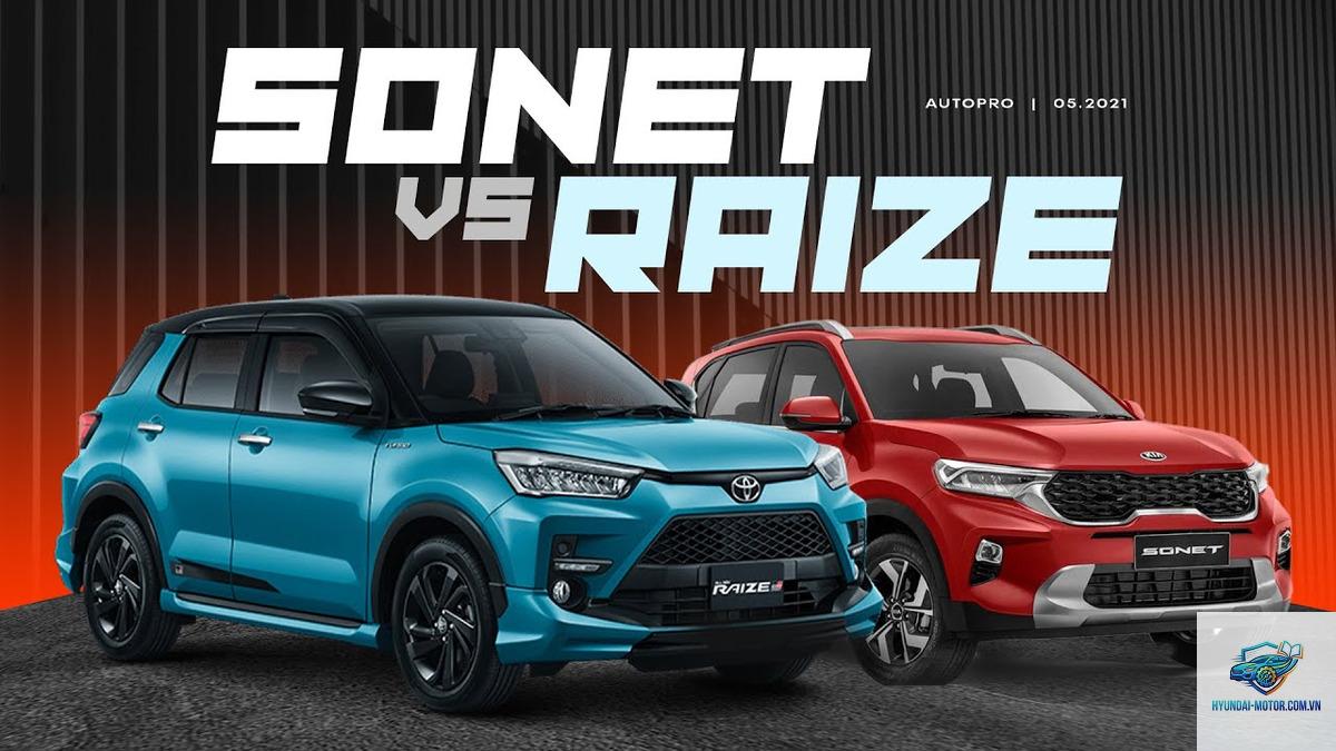 So sánh Toyota Raize và Kia Sonet - Hình 2
