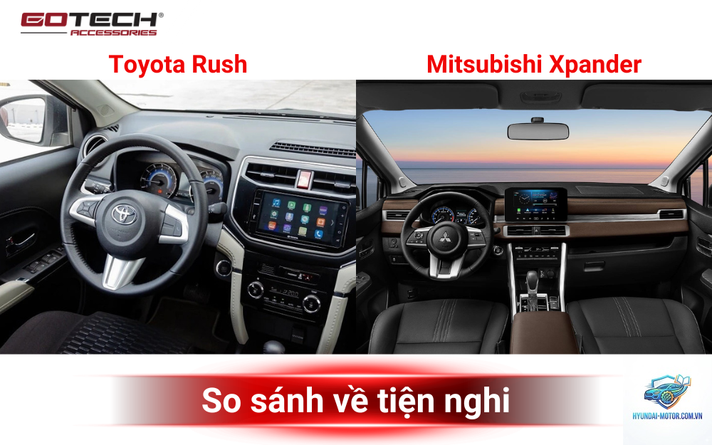 So sánh Toyota Rush và Mitsubishi Xpander - Hình 2