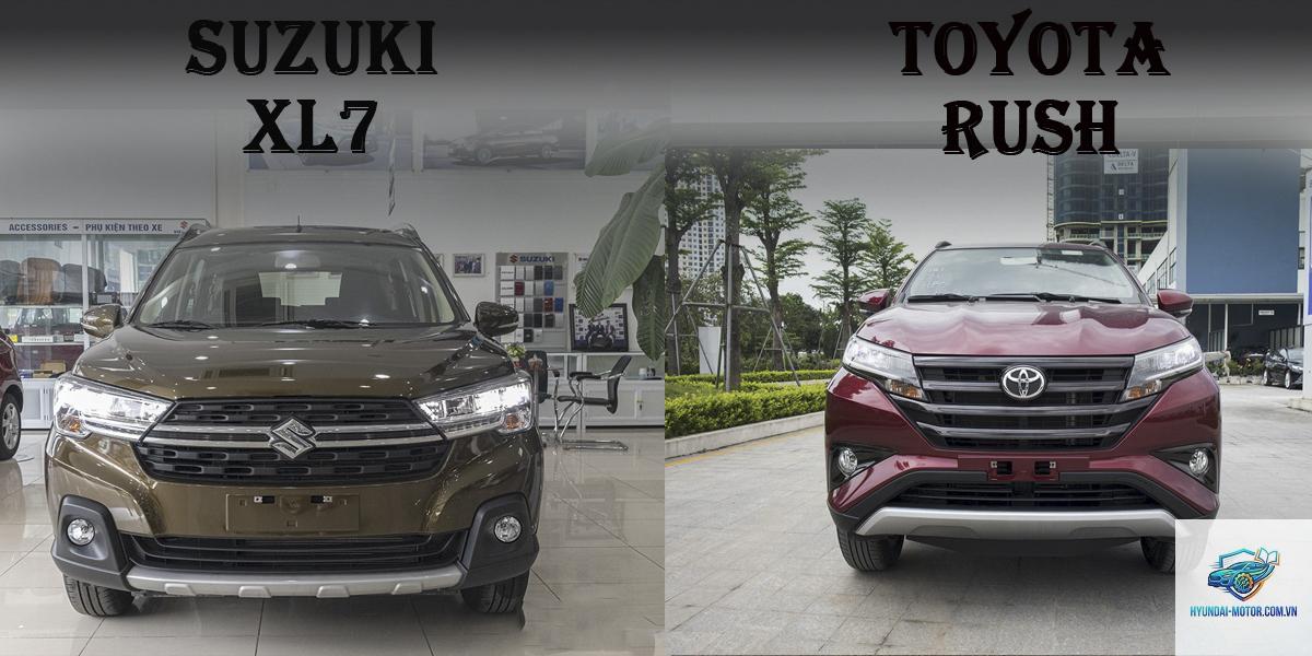 So sánh Toyota Rush và Suzuki XL7 - Hình 2