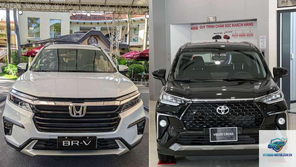 So sánh Toyota Veloz Cross và Honda BR-V