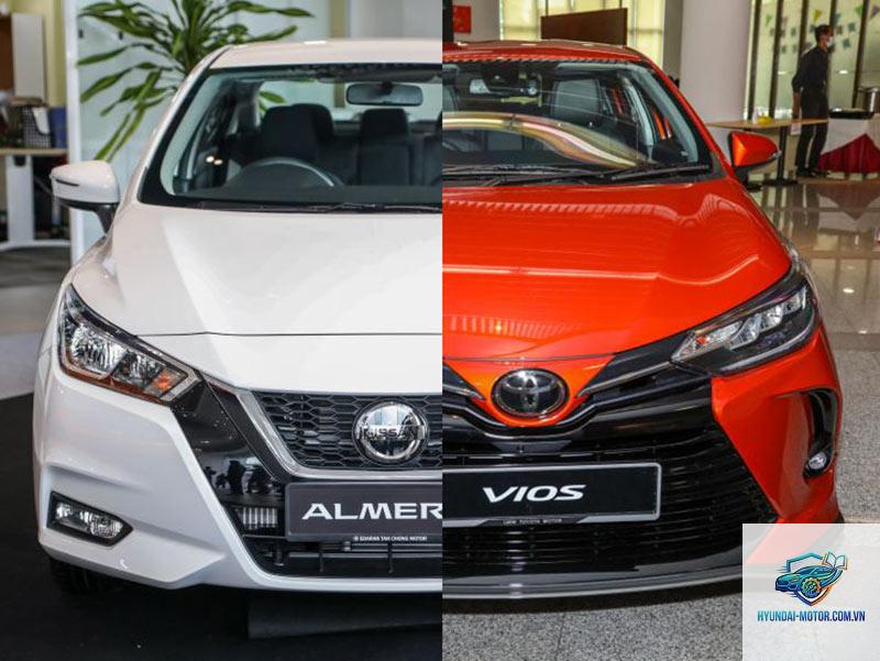 So sánh Toyota Vios và Nissan Almera - Hình 4