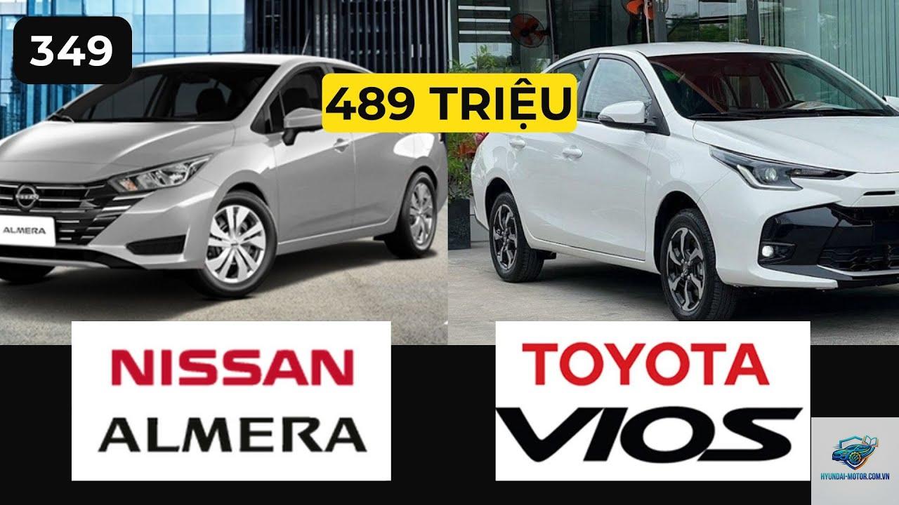 So sánh Toyota Vios và Nissan Almera - Hình 5