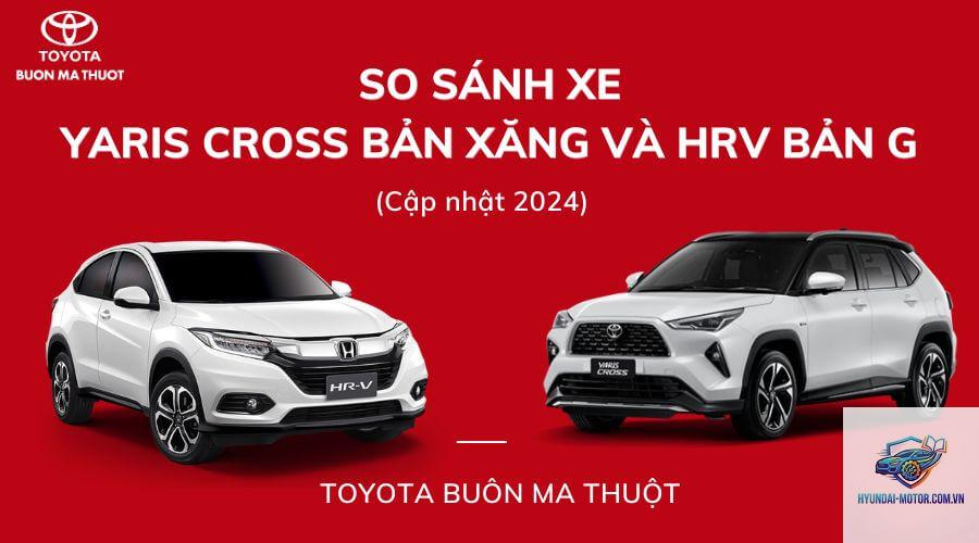 So sánh Toyota Yaris Cross và Honda HR-V - Hình 2