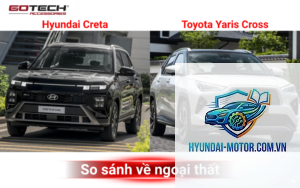 So sánh Toyota Yaris Cross và Hyundai Creta