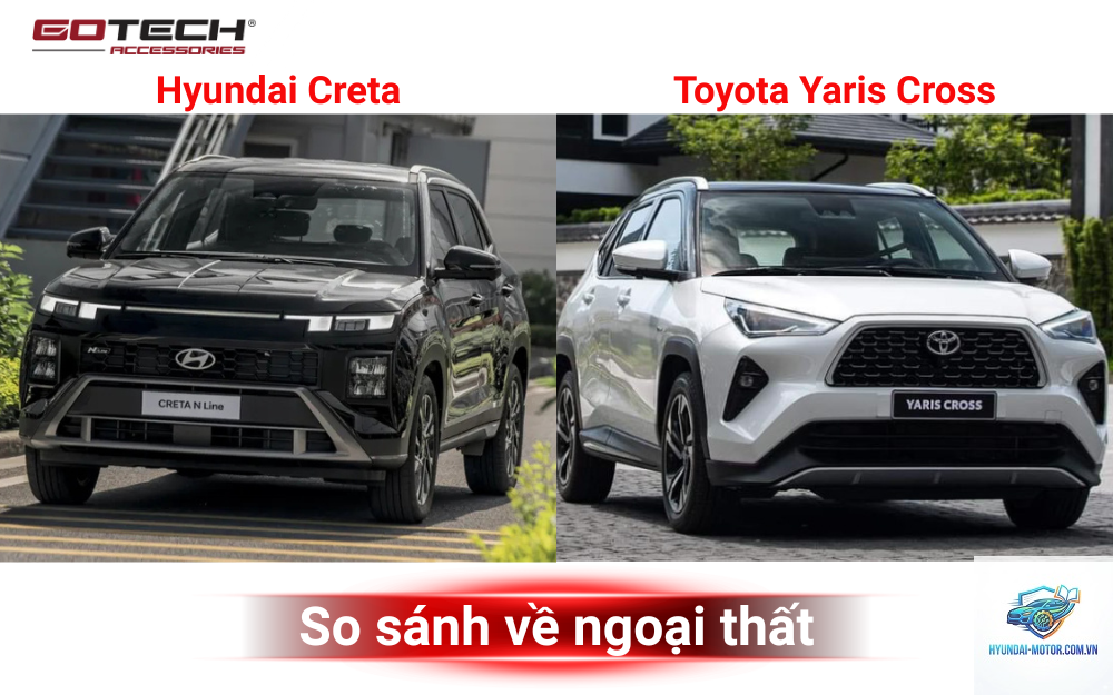 So sánh Toyota Yaris Cross và Hyundai Creta