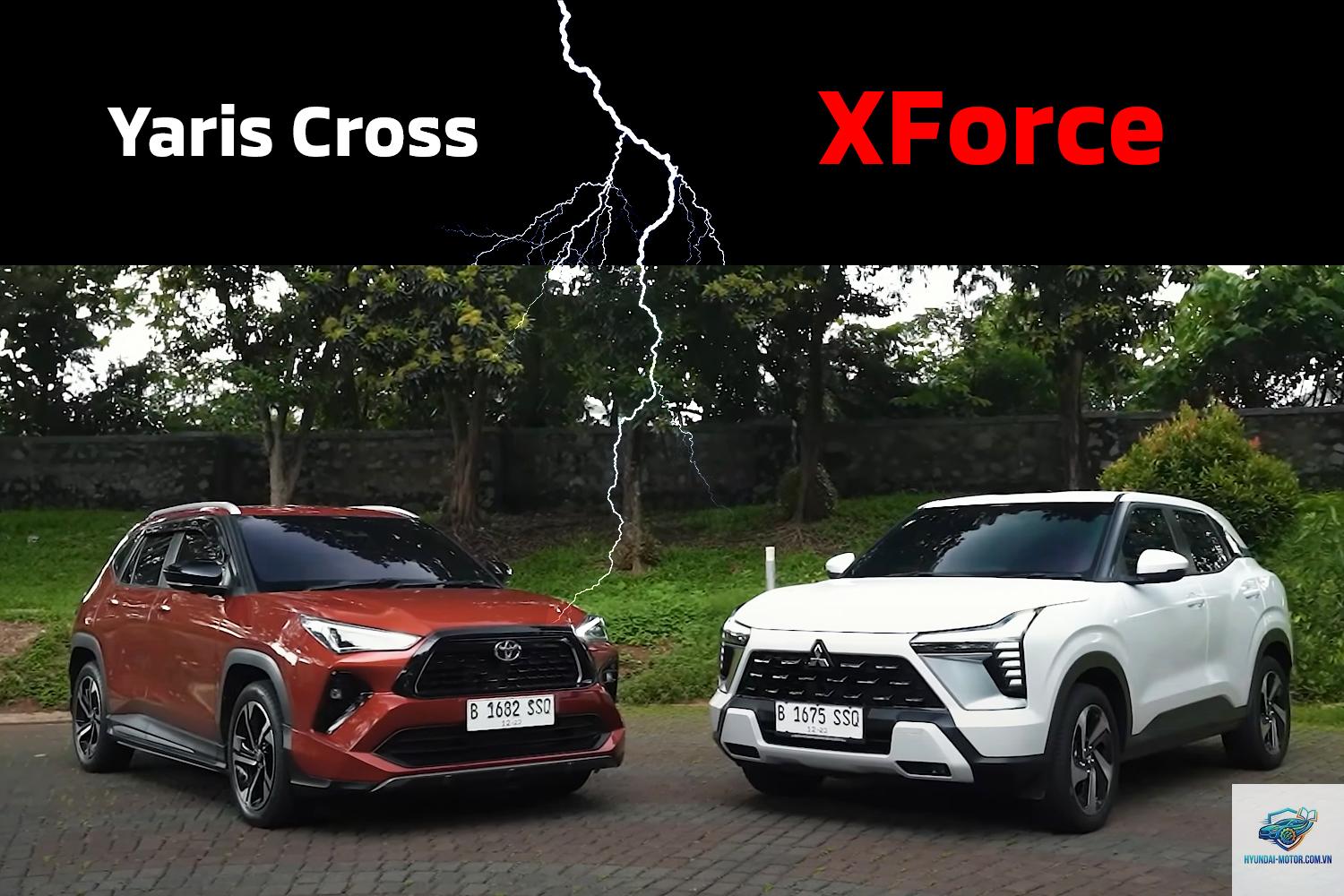 So sánh Toyota Yaris Cross và Mitsubishi Xforce - Hình 3