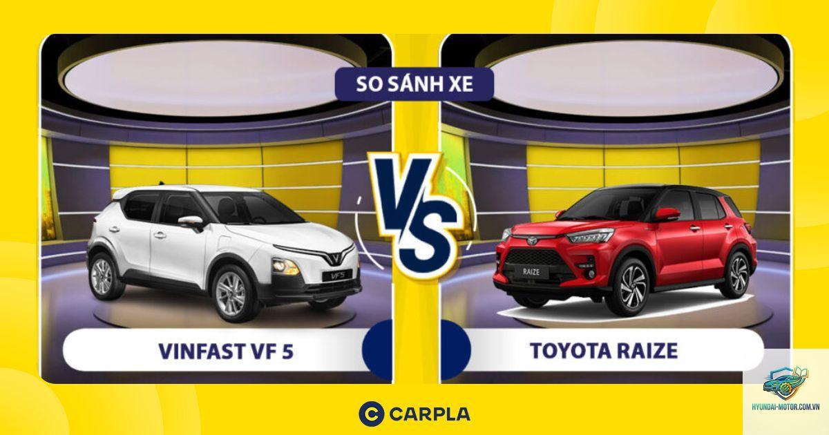 So sánh VinFast VF 5 và Toyota Raize - Hình 2