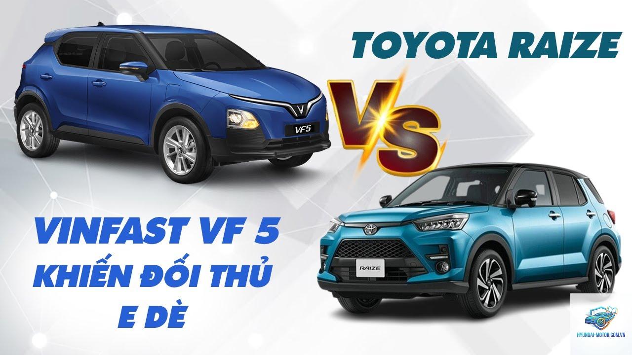So sánh VinFast VF 5 và Toyota Raize - Hình 4