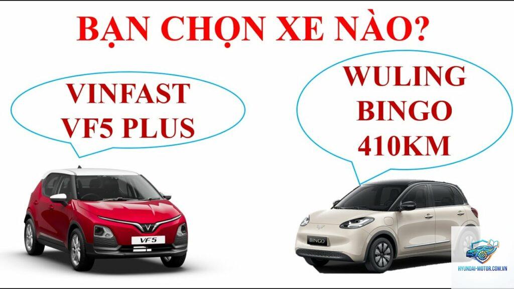 So sánh VinFast VF 5 và Wuling Bingo
