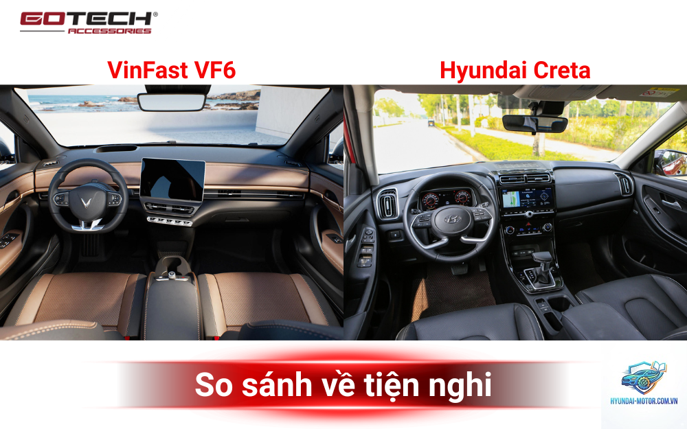 So sánh VinFast VF 6 và Hyundai Creta - Hình 4