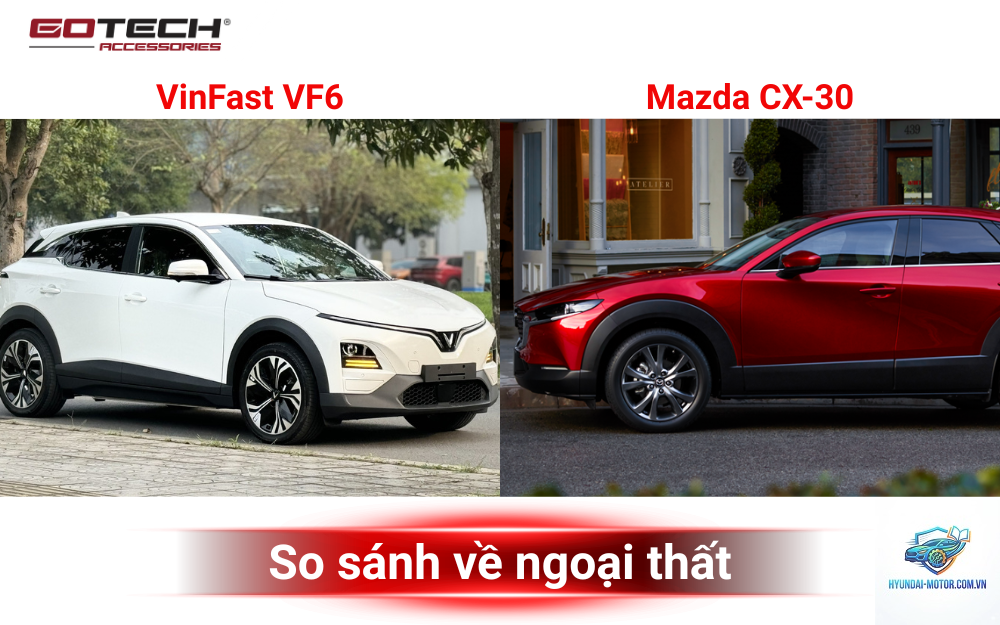 So sánh VinFast VF 6 và Mazda CX-30
