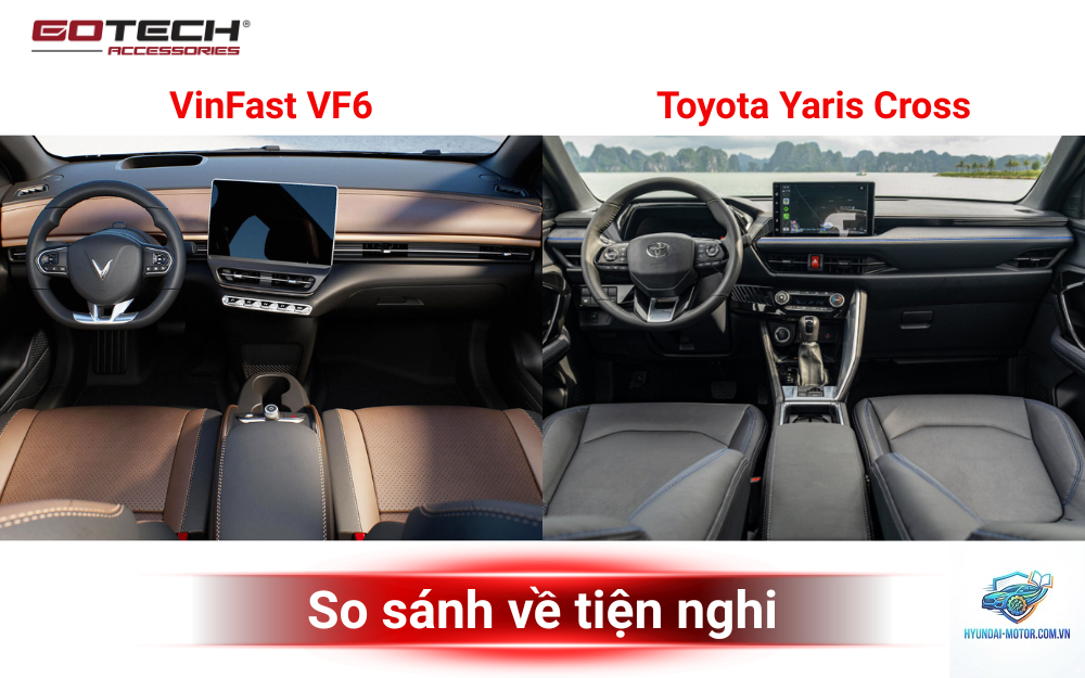 So sánh VinFast VF 6 và Toyota Yaris Cross - Hình 5