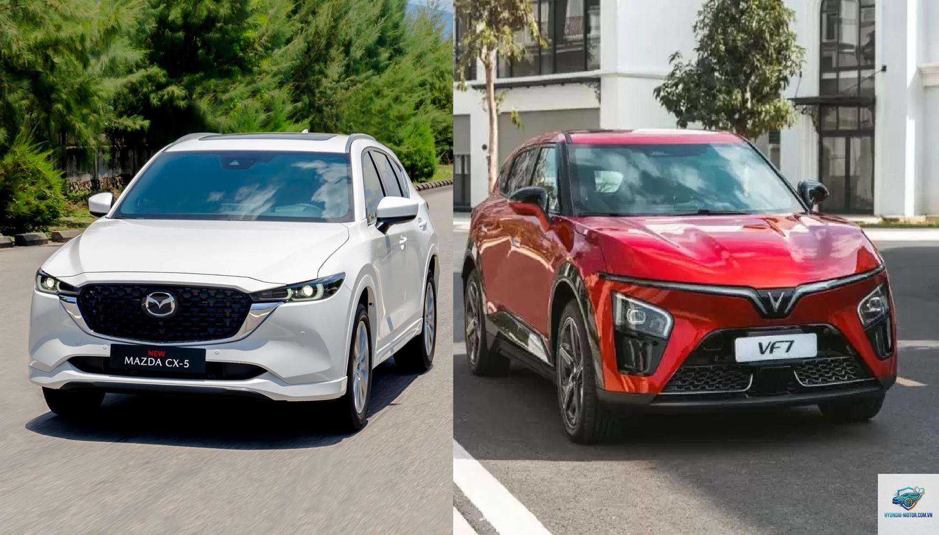 So sánh VinFast VF 7 và Mazda CX-5 - Hình 5