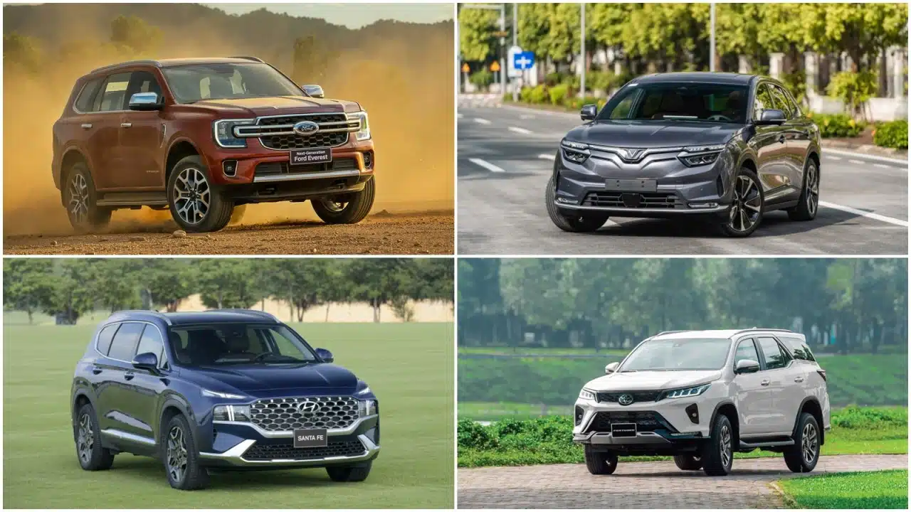 So sánh VinFast VF 8 và Ford Everest - Hình 2