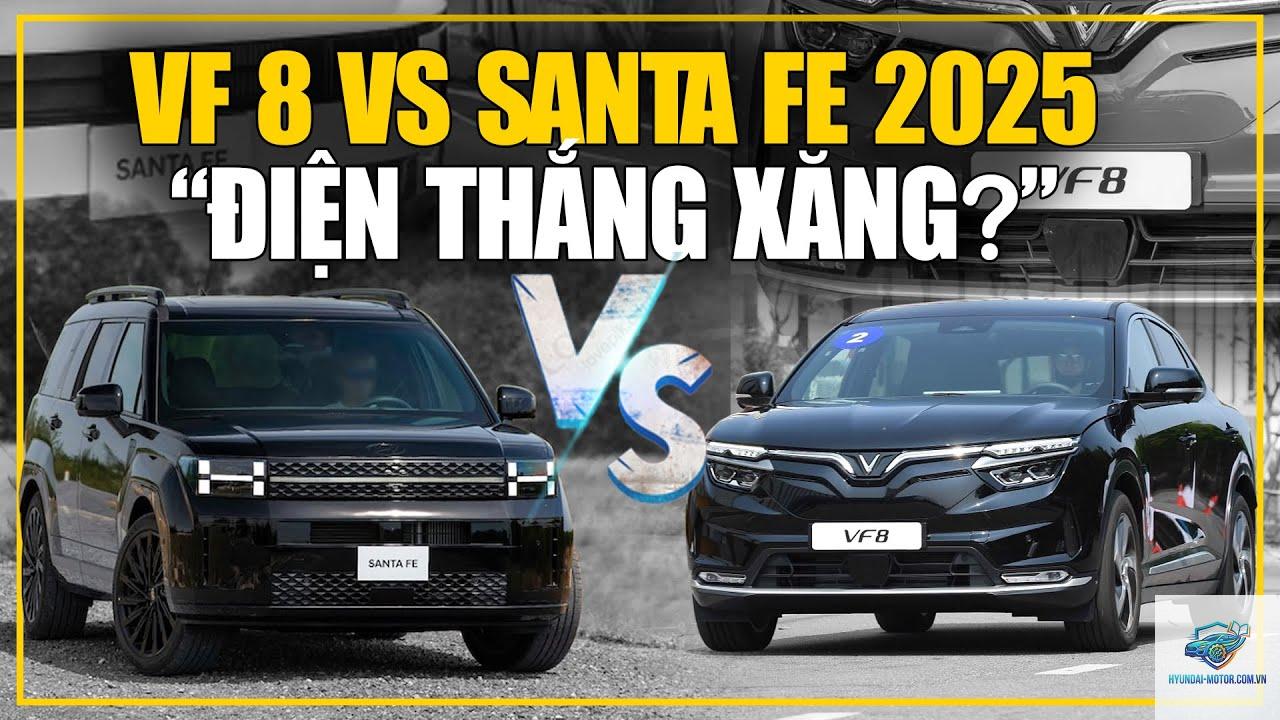 So sánh VinFast VF 8 và Hyundai Santa Fe - Hình 2