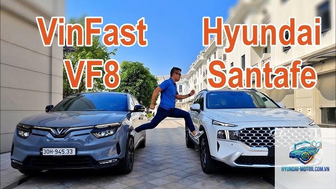So sánh VinFast VF 8 và Hyundai Santa Fe
