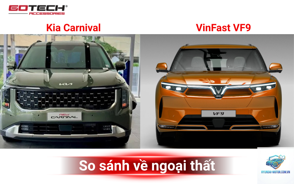 So sánh VinFast VF 9 và Kia Carnival - Hình 4