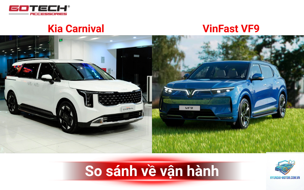 So sánh VinFast VF 9 và Kia Carnival - Hình 1