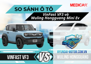So sánh Wuling HongGuang Mini EV và VinFast VF 3