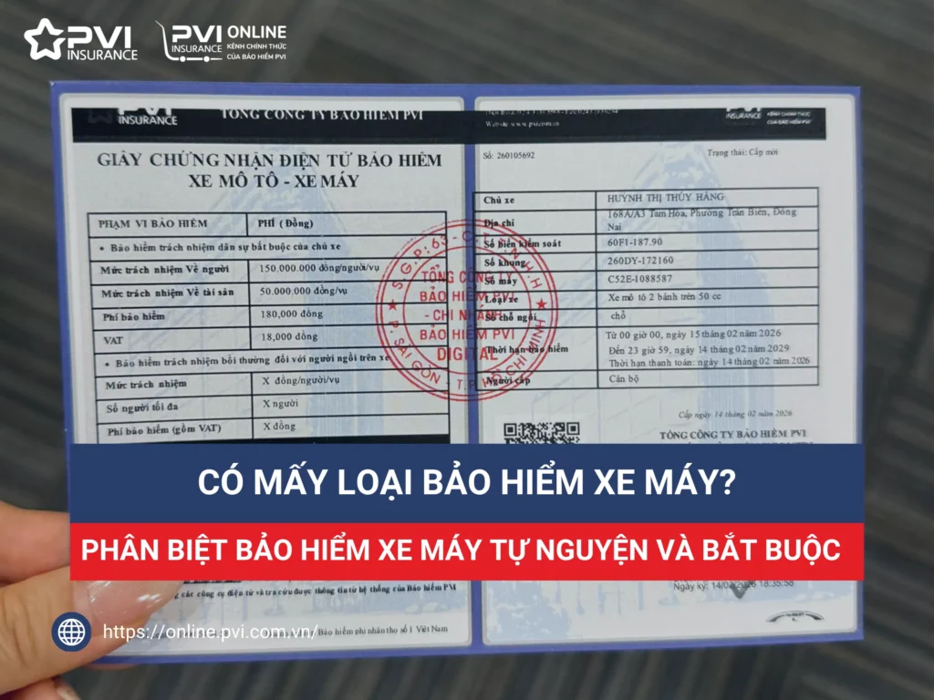 So sánh bảo hiểm xe máy