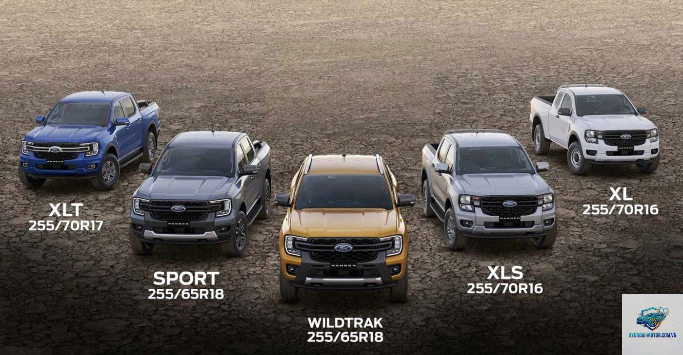 So sánh các đời Ford Ranger - Hình 3