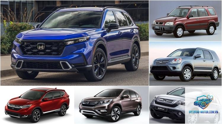 So sánh các đời Honda CR-V - Hình 2