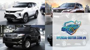 So sánh các đời Toyota Fortuner