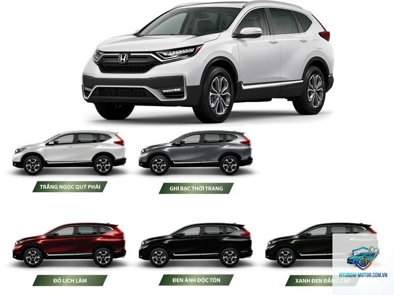 So sánh các phiên bản Honda CR-V