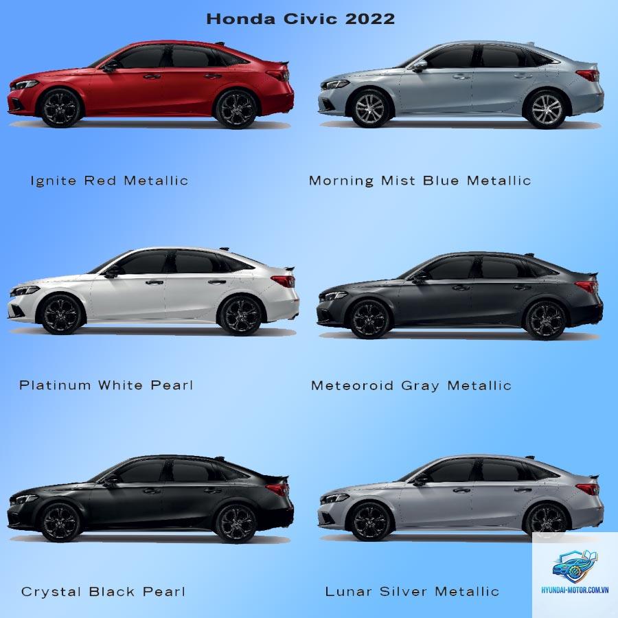 So sánh các phiên bản Honda Civic - Hình 4