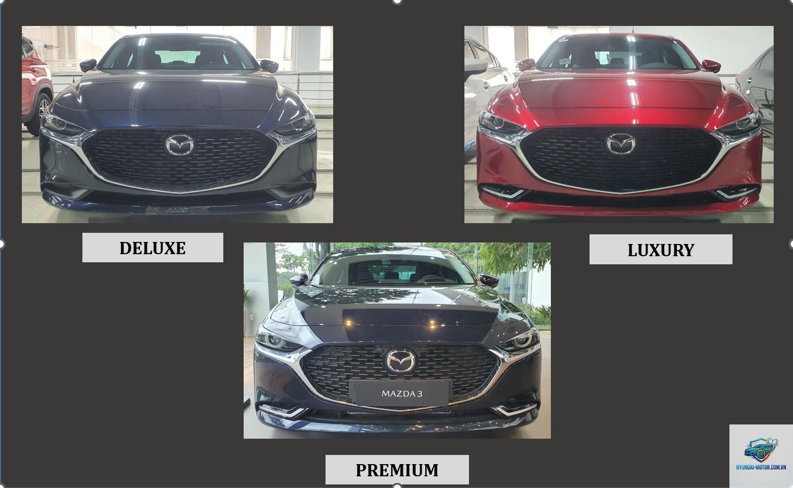So sánh các phiên bản Mazda3 - Hình 1