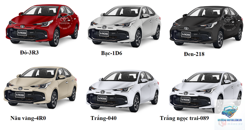 So sánh các phiên bản Toyota Vios - Hình 3