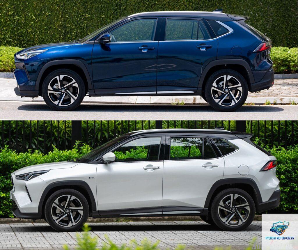 So sánh các phiên bản Toyota Yaris Cross