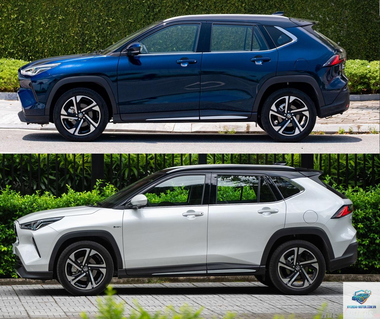 So sánh các phiên bản Toyota Yaris Cross - Hình 1
