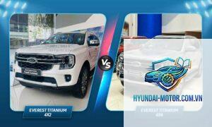 So sánh xe 4x2 và 4x4