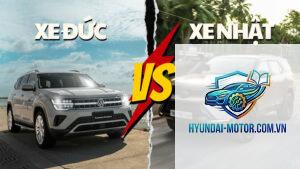 So sánh xe Đức và xe Nhật