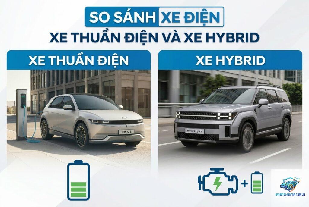 So sánh xe Hybrid