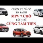 So sánh xe MPV 7 chỗ