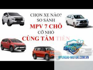 So sánh xe MPV 7 chỗ