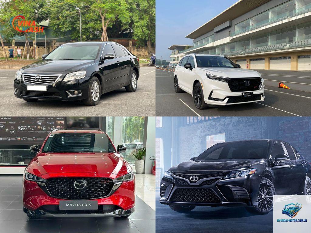So sánh xe Nhật và xe Mỹ