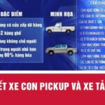 So sánh xe Pickup