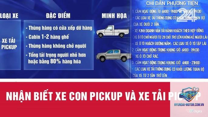 So sánh xe Pickup