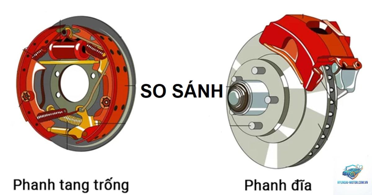 So sánh xe dùng phanh đĩa và phanh tang trống - Hình 3