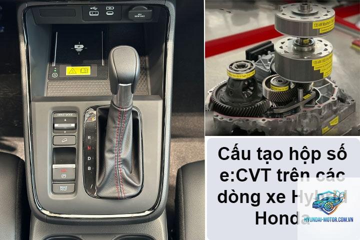 So sánh xe số CVT và e-CVT - Hình 1