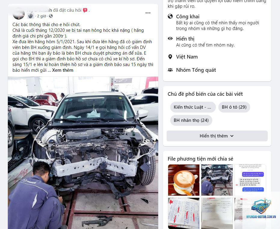 Sửa xe trong hãng có được bảo hiểm không