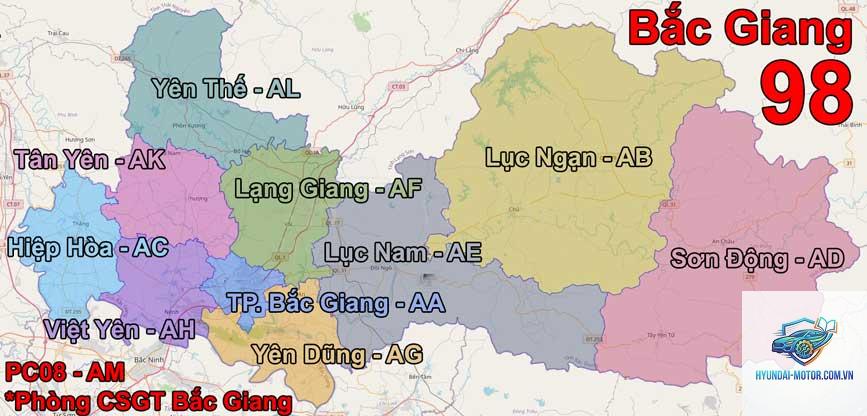 biển số Bắc Giang