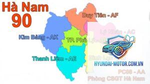 biển số Hà Nam