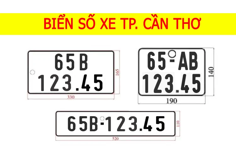 biển số xe 65 ở đâu - Hình 2