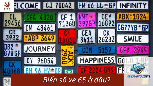biển số xe 65 ở đâu - Hình 3