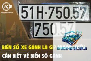 biển số xe gánh