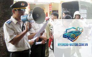 cưỡng chế thi hành quyết định xử phạt
